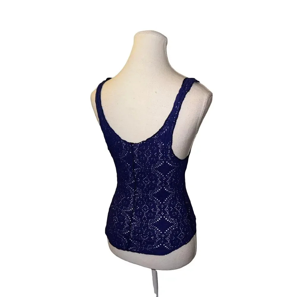 Intimately Free People Lace Stretch Tank